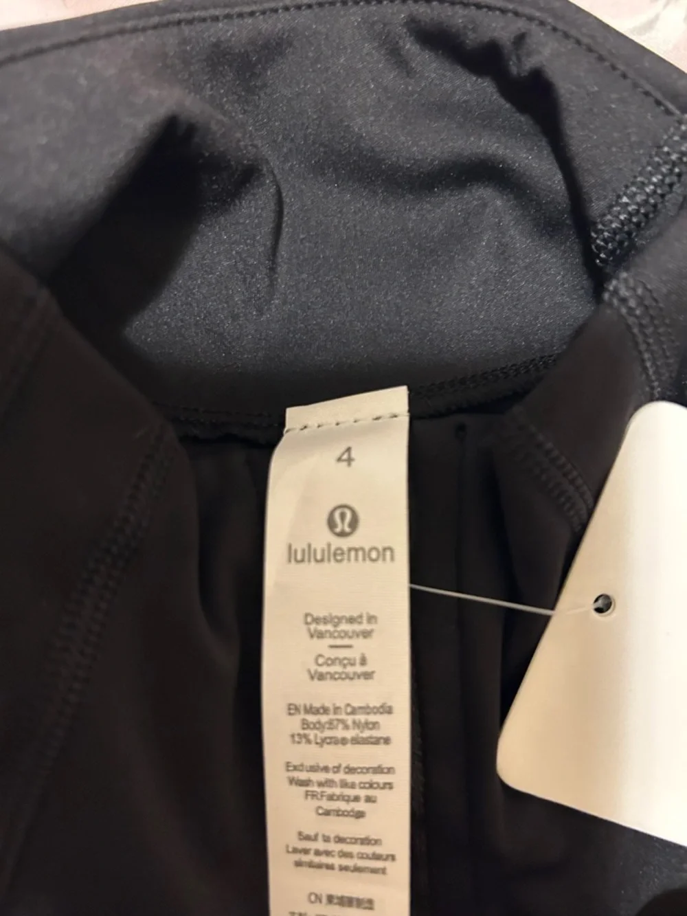 lululemon athletica Black Zip-Front Active Jacket & Pants Set with Gold Zipper - Picture 3 of 5